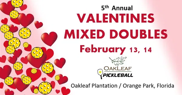 VALENTINES MIXED DOUBLES AT OAKLEAF